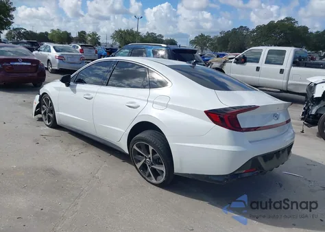 2021 Hyundai Sonata Sel Plus из США, поврежденный, VIN 5NPEJ4J24MH127918